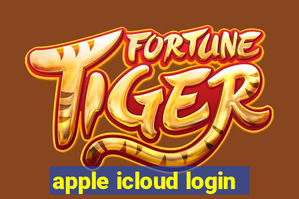 apple icloud login